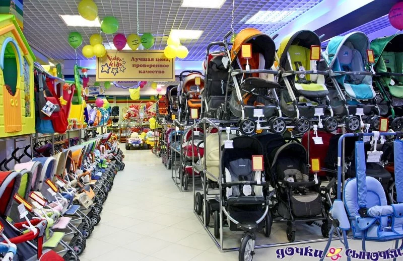 Детские коляски в магазинах Дочки & Сыночки